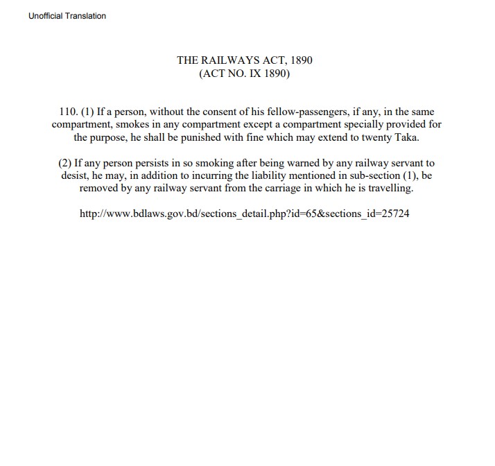 Railway Act 1890